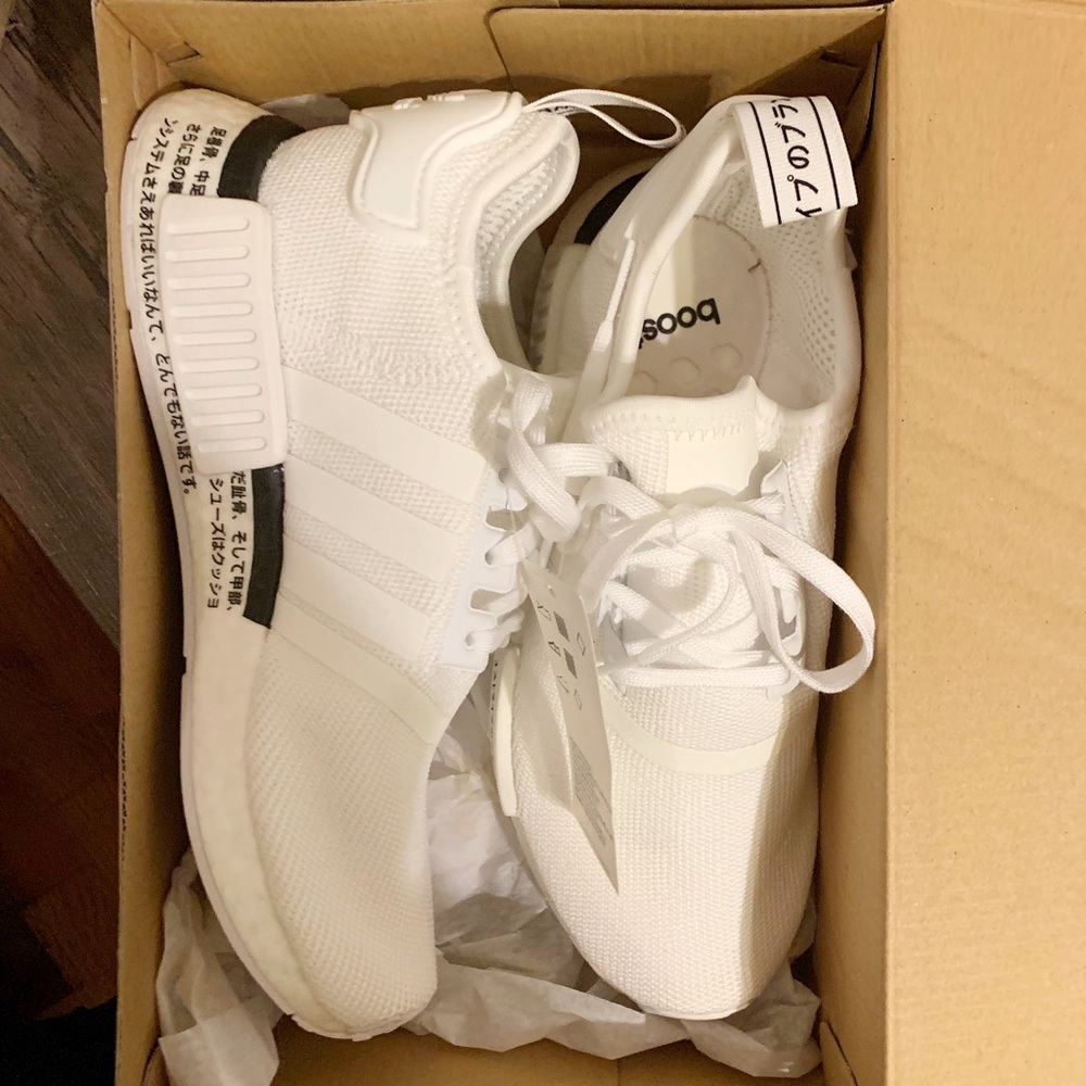 Adidas NMD R1 J Special Edition White Sneakers